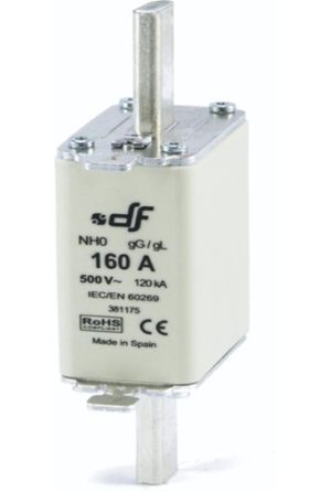 Fusible tipo NH 0
