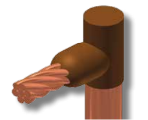 Molde de Grafito Tipo CR1 Tipo L Thermoweld
